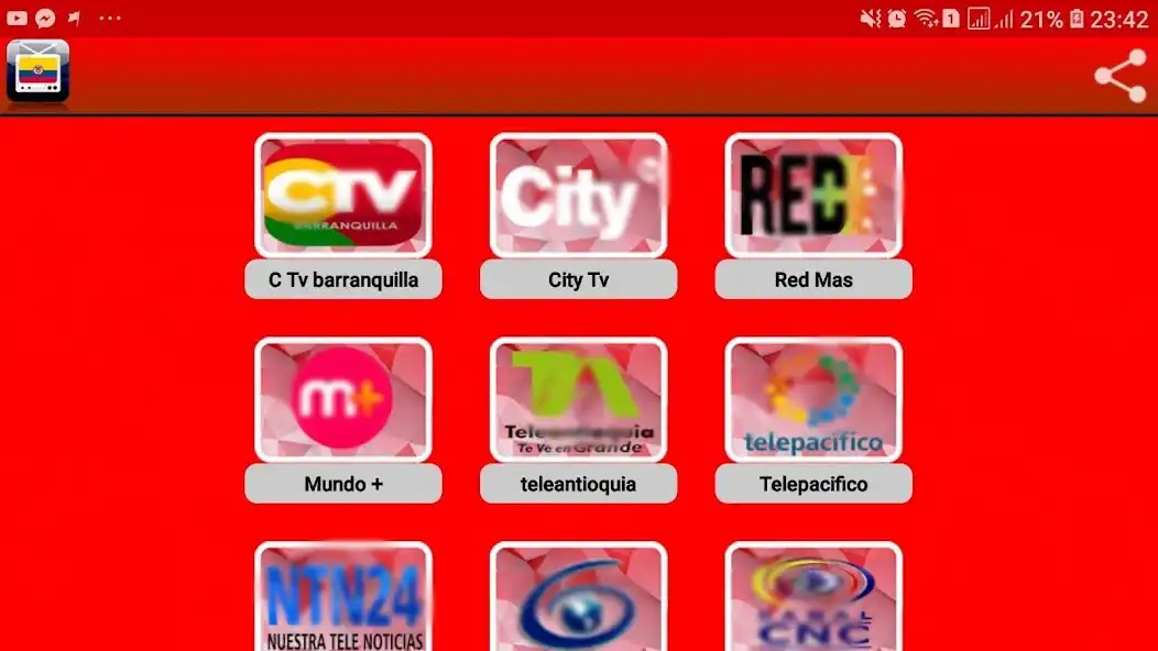 Play Canales Tv. Colombia  and enjoy Canales Tv. Colombia with UptoPlay