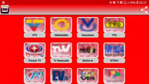 Play Canales Tv Venezuela  and enjoy Canales Tv Venezuela with UptoPlay