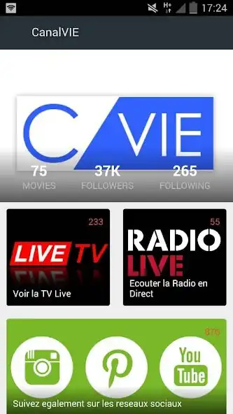Play CANALVIE as an online game CANALVIE with UptoPlay