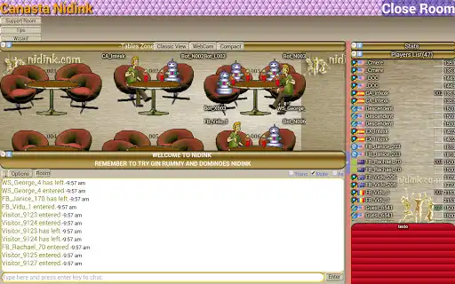 Play Canasta Nidink as an online game Canasta Nidink with UptoPlay