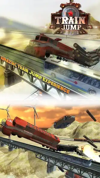 Play Can a Train Jump? as an online game Can a Train Jump? with UptoPlay