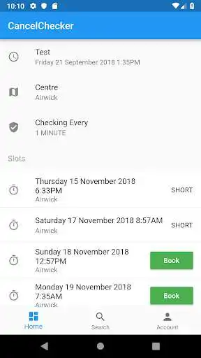 Play CancelChecker - UK Driving Test Cancellations  and enjoy CancelChecker - UK Driving Test Cancellations with UptoPlay