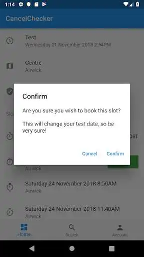 Play CancelChecker - UK Driving Test Cancellations as an online game CancelChecker - UK Driving Test Cancellations with UptoPlay