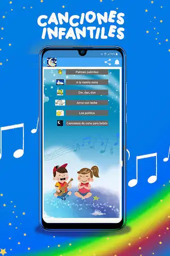 Play Canciones de Cuna para Bebes as an online game Canciones de Cuna para Bebes with UptoPlay