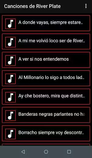 Play Canciones de River Plate  and enjoy Canciones de River Plate with UptoPlay