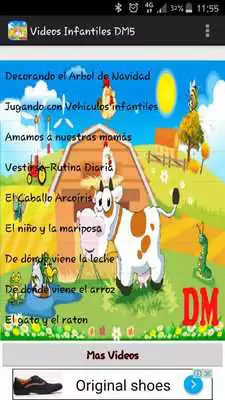 Play Canciones Infantiles en Videos
