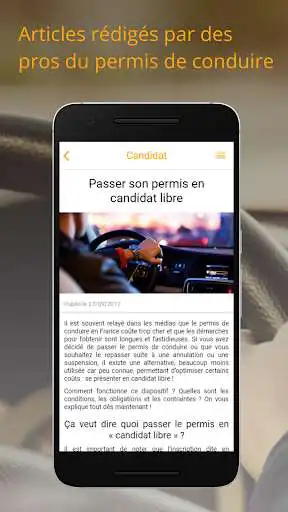 Play Candidat - Permis de conduire as an online game Candidat - Permis de conduire with UptoPlay