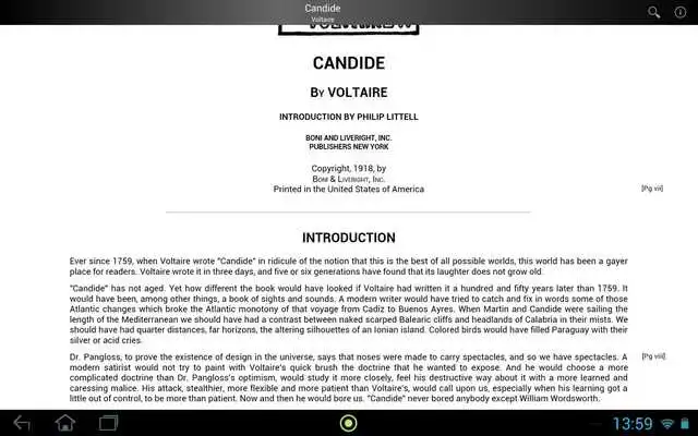 Play Candide