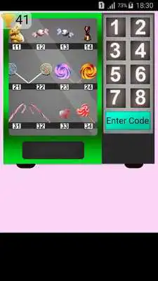 Play candies machine game