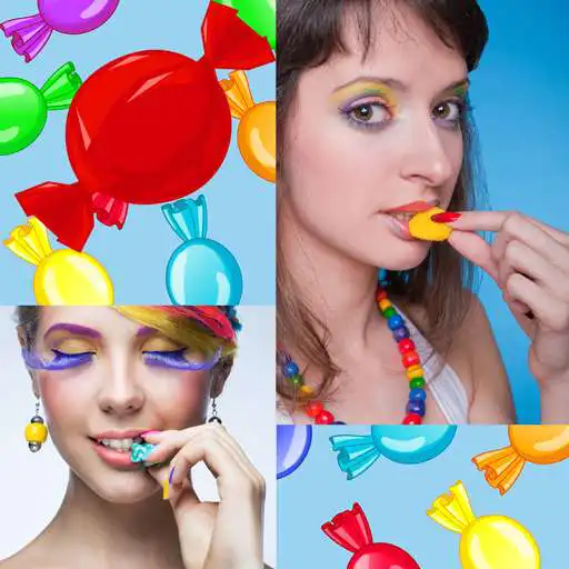 Free play online Candies Photo Collage APK Free play online Candies Photo Collage APK