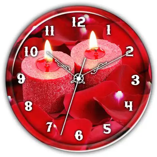 Free play online Candle Clock Live Wallpaper APK