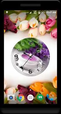 Play Candle Clock Live Wallpaper