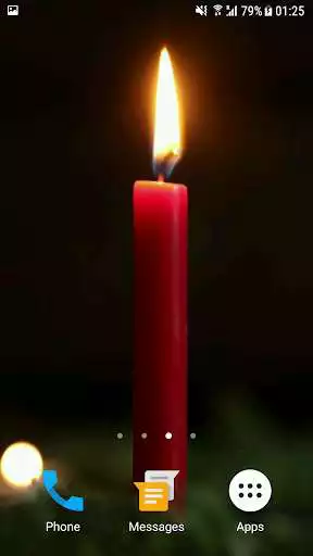 Play Candle HD Video Live Wallpaper Free