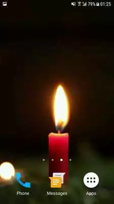 Play Candle HD Video Live Wallpaper Free
