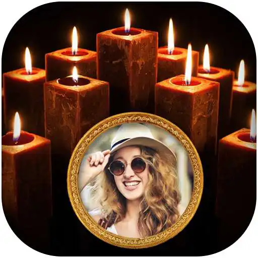 Run free android online Candle Light Photo Frame - Collage Editor APK