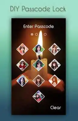 Play Candle Lock Screen