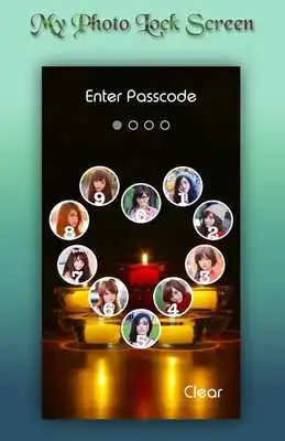 Play Candle Lock Screen