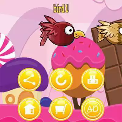 Play Candy Bird - the Flappy tale