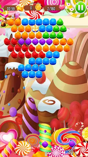 Play Candy Blast Bubble Jelly as an online game Candy Blast Bubble Jelly with UptoPlay