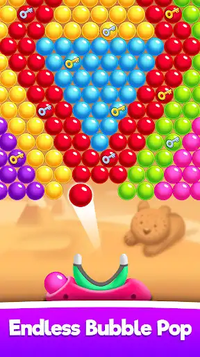 Play Candy Bubble Games as an online game Candy Bubble Games with UptoPlay