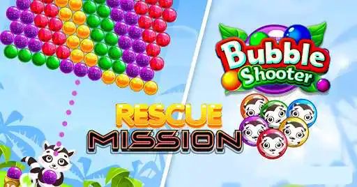 Play Candy Bubble Shooter 2020 - Rescue Mission as an online game Candy Bubble Shooter 2020 - Rescue Mission with UptoPlay