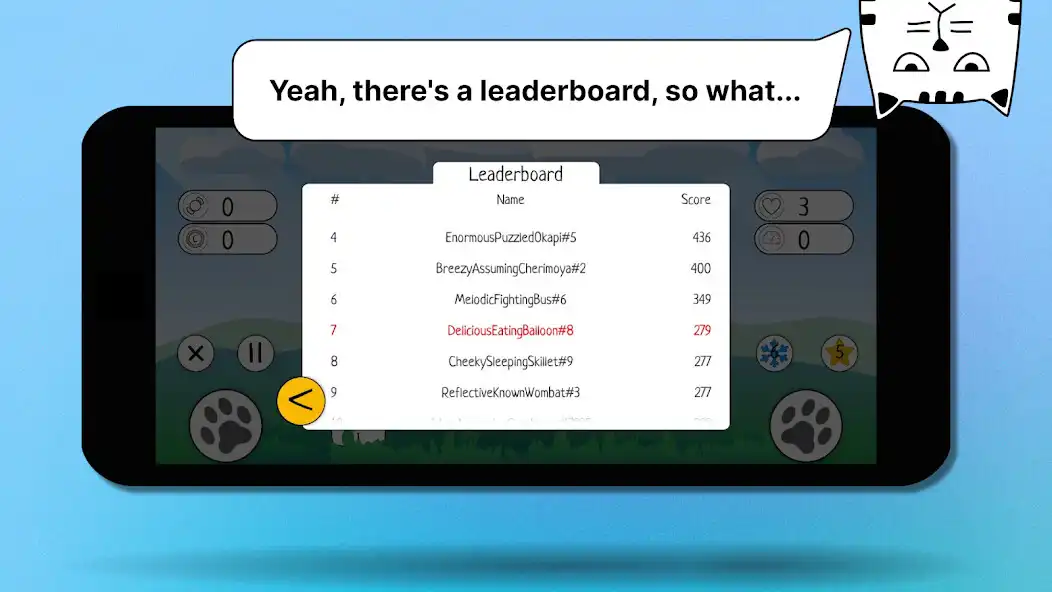 Play Candy Catcher: Cat Arcade as an online game Candy Catcher: Cat Arcade with UptoPlay