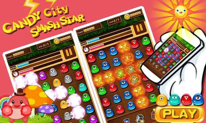 Play Candy City Smash Star