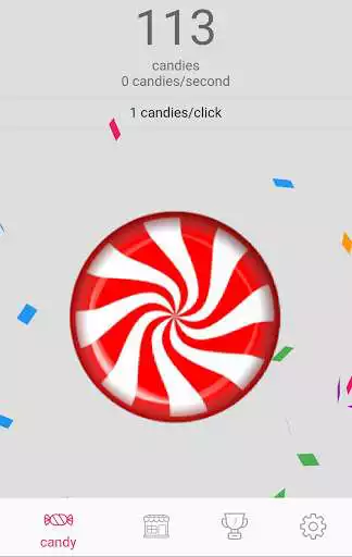 Play Candy Clicker as an online game Candy Clicker with UptoPlay