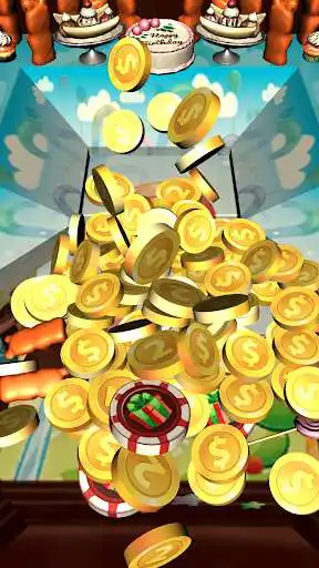 Play Candy Coins Dozer: Pusher Game
