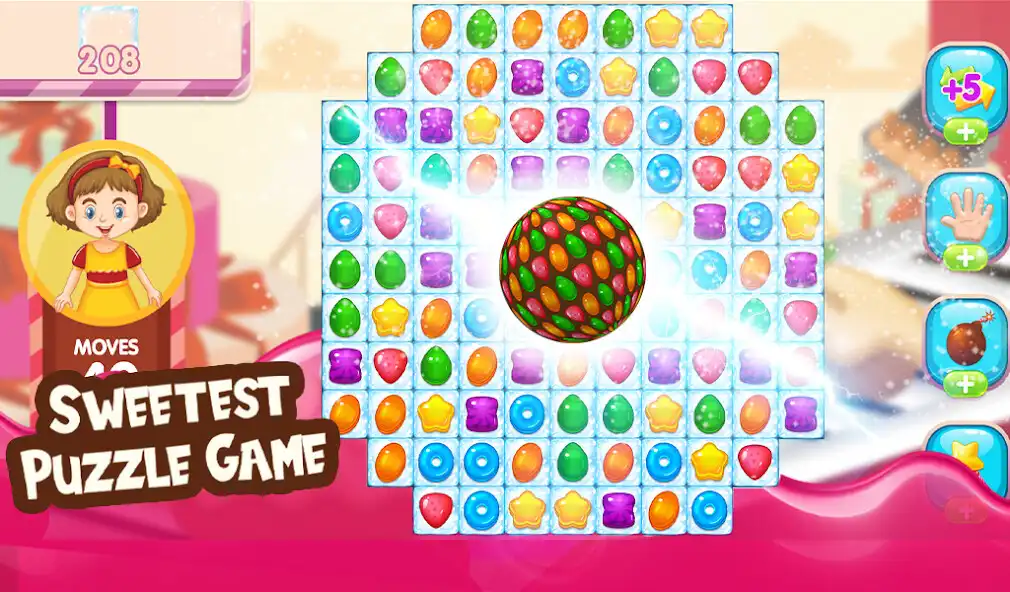 Play Candy crash : Match 3 Puzzle  and enjoy Candy crash : Match 3 Puzzle with UptoPlay