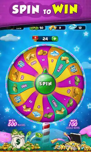 Play Candy Donuts Coin Party Dozer as an online game Candy Donuts Coin Party Dozer with UptoPlay