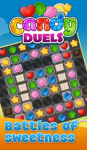 Play Candy Duels - Match-3 battles with friends  and enjoy Candy Duels - Match-3 battles with friends with UptoPlay