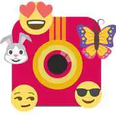 Free play online Candy Emoji photo editor maker APK