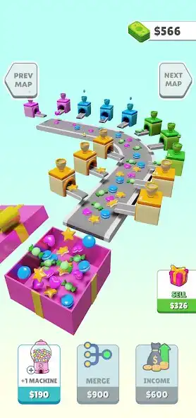 Play Candy Factory Idle as an online game Candy Factory Idle with UptoPlay