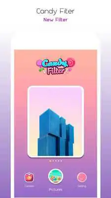 Play Candy Filter  Camera - Snow Filter Analog