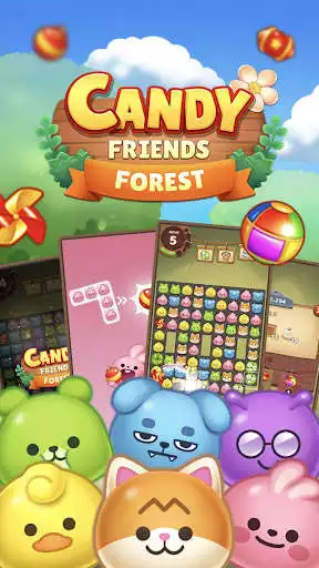 Play Candy Friends Forest as an online game Candy Friends Forest with UptoPlay