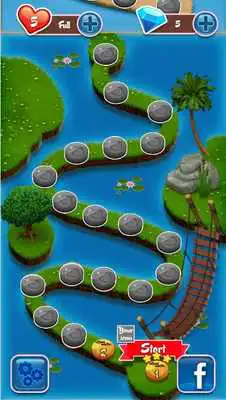 Play candy Fruit garden Crush Blast