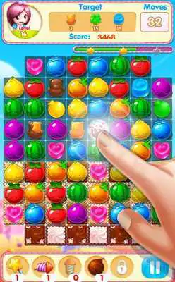 Play Candy Fruits Swap Mania Blast