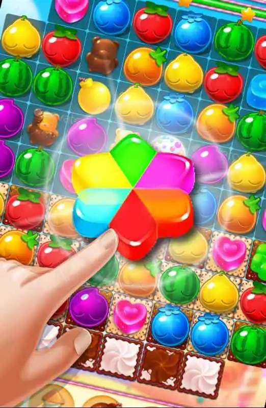Play Candy Fruits Swap Mania Blast