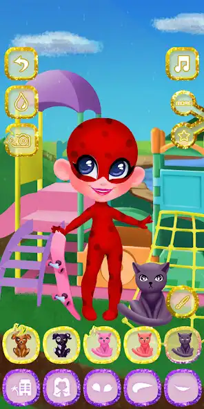 Play Candy Hair Salon - Doll Games as an online game Candy Hair Salon - Doll Games with UptoPlay
