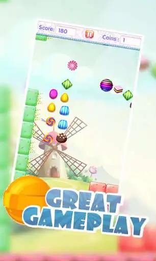 Play Candy Jump Land as an online game Candy Jump Land with UptoPlay