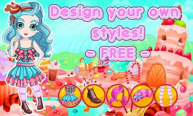 Play Candy land shopkin Dress up