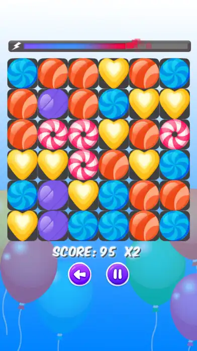 Play Candy Match 3: Puzzle Game as an online game Candy Match 3: Puzzle Game with UptoPlay