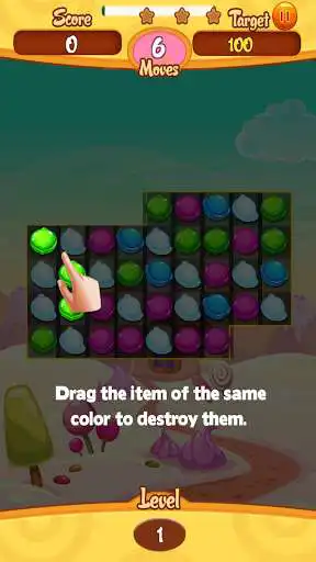 Play Candy Matching Smash as an online game Candy Matching Smash with UptoPlay