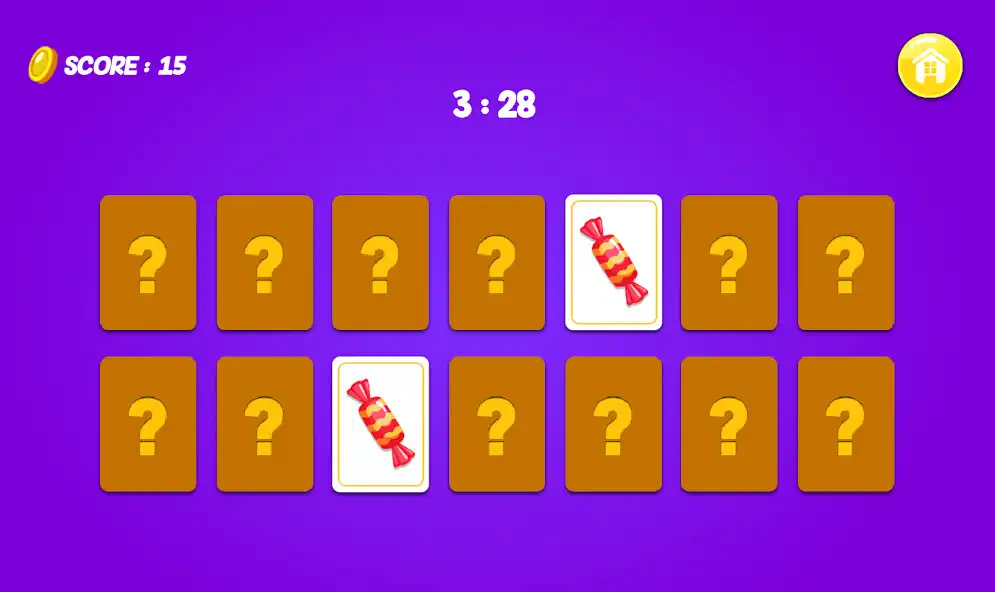 Play Candy Match Memory as an online game Candy Match Memory with UptoPlay