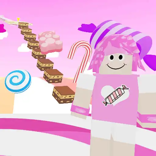 Play Candy Parkour Sweet girl APK