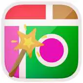 Free play online Candy Photo Collage Maker APK