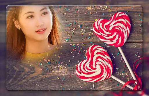 Play Candy Photo Frames as an online game Candy Photo Frames with UptoPlay