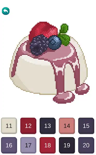 Play Candy Pixel Art - Candy Sandbox Coloring as an online game Candy Pixel Art - Candy Sandbox Coloring with UptoPlay