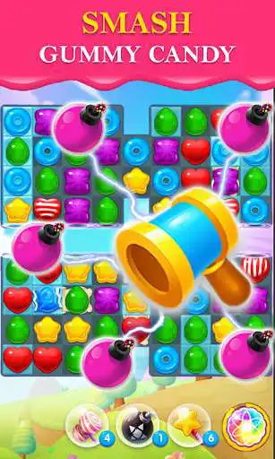 Play Candy Pop: Match 3 Puzzle Game as an online game Candy Pop: Match 3 Puzzle Game with UptoPlay